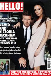 caroline hedley hello magazine the beckhams